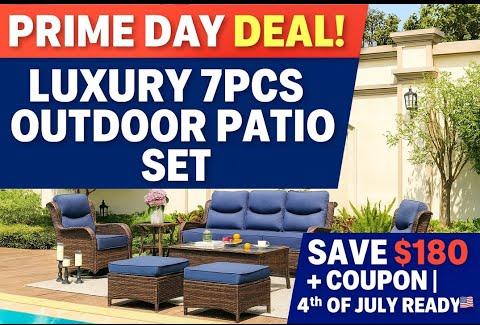 Amazon Prime Day Offers Deals on Outdoor Furniture and Accessories