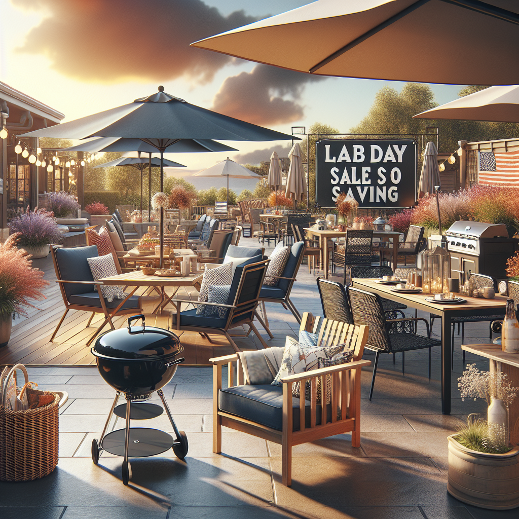 Score Unbeatable Deals on Outdoor Furniture in Labor Day Sales