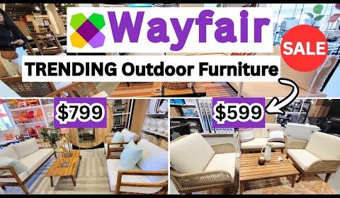 Wayfair’s Diverse Outdoor Furniture Collection Enhances Outdoor Spaces